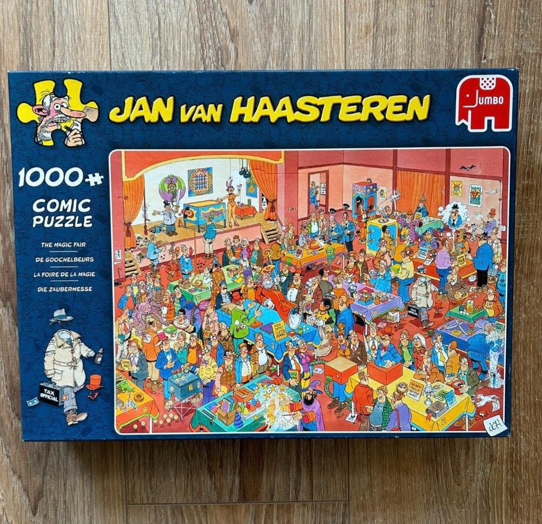 JvH De goochelbeurs, Ophalen of Verzenden, 500 t/m 1500 stukjes, Zo goed als nieuw