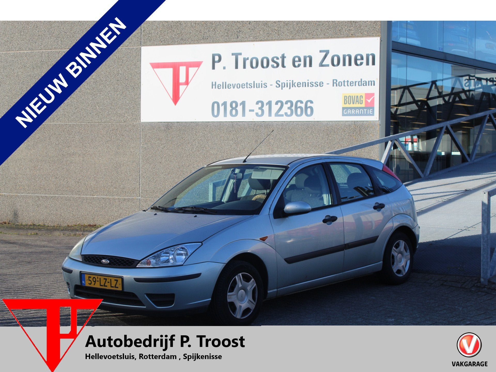 Ford Focus 1.6-16V Cool Edition MEENEEMPRIJS/HANDELSPRIJS/EX, Auto's, 1596 cc, Gebruikt, Origineel Nederlands, Handgeschakeld