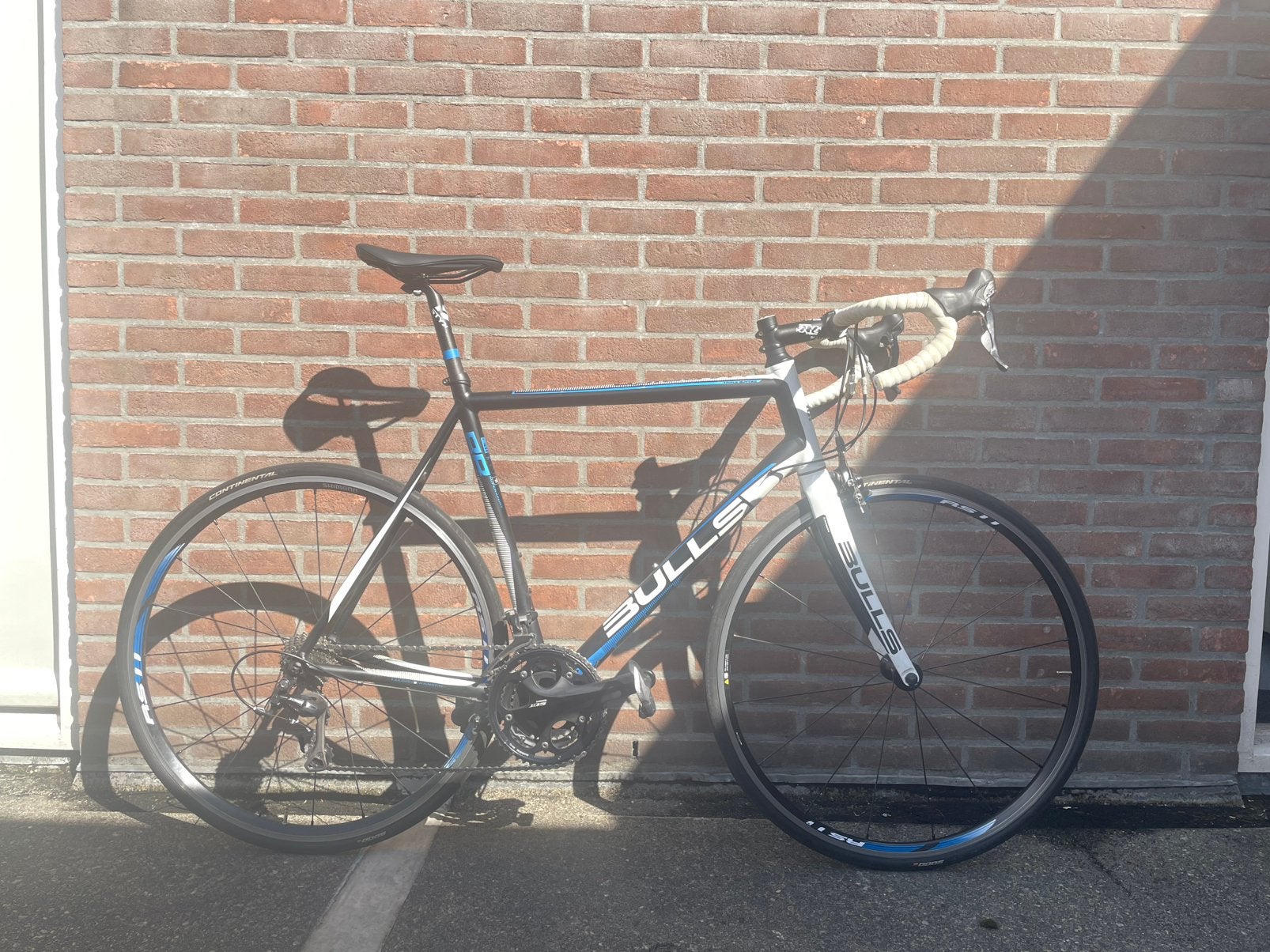 Bulls Harrier 105/Ultegra maat 58, Fietsen en Brommers, 28 inch, Velgrem, Zo goed als nieuw, 57 tot 61 cm