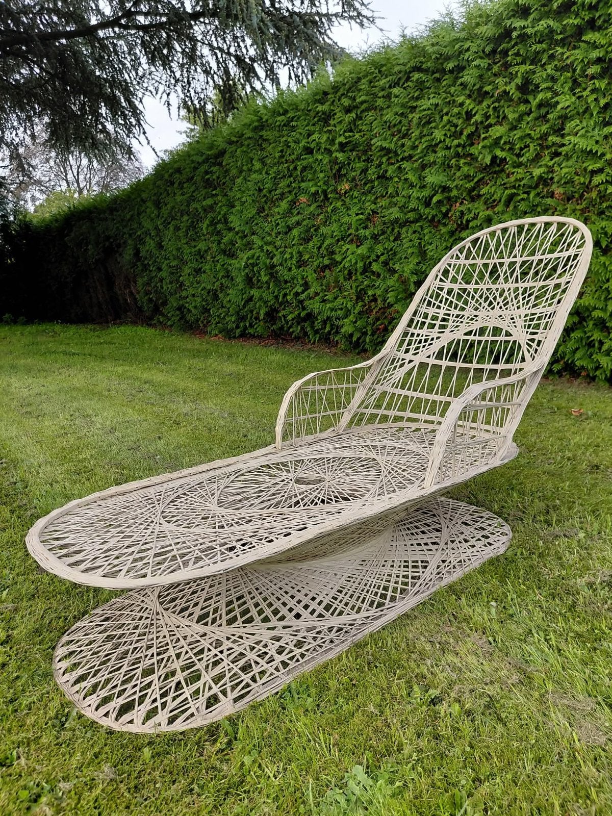 Mid-century modern lounge chair Russell Woodard 1960, Antiek en Kunst, Ophalen