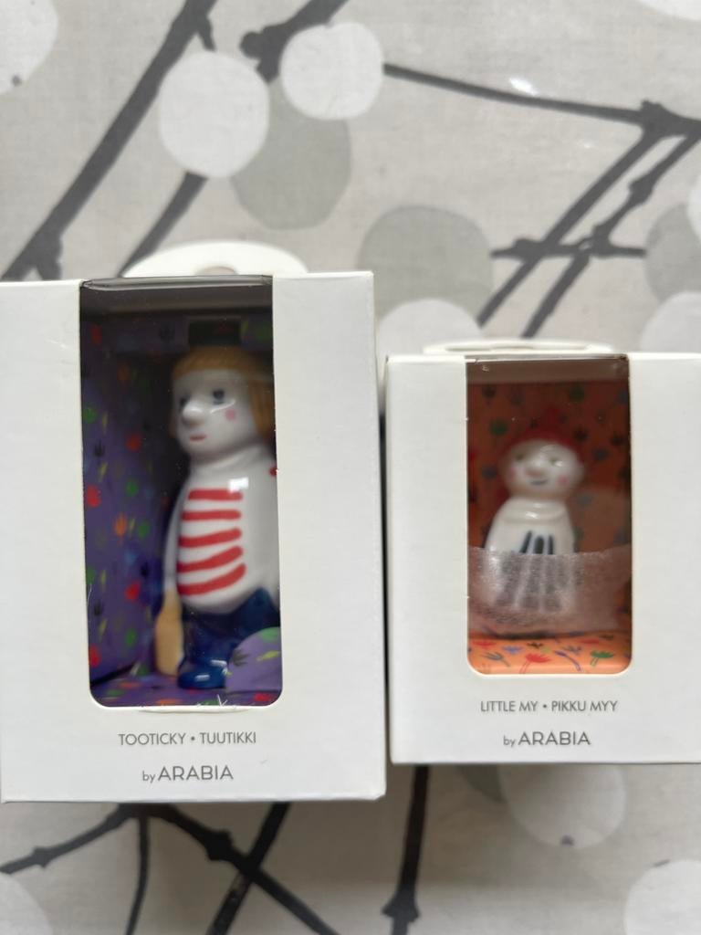ARABIA Moomin Figurine Series – Set van 2, Verzamelen, Beelden en Beeldjes, Nieuw, Fantasy, Ophalen of Verzenden
