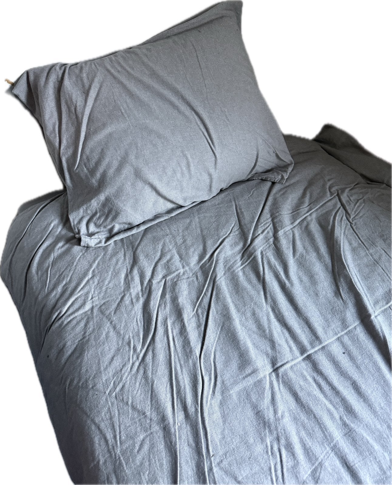 Gratis af te alen nieuw matras plus beddegoed, Ophalen, Eenpersoons, Wit, Zo goed als nieuw