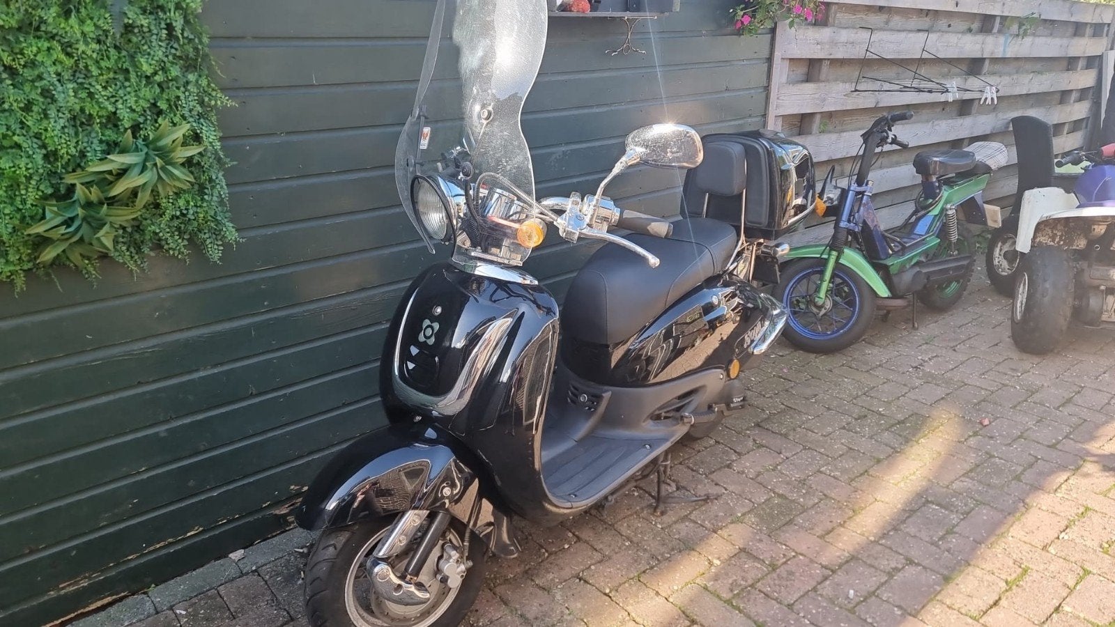 AGM Retro scooter 45 km, Fietsen en Brommers, Ophalen, Gebruikt, Maximaal 45 km/u, AGM