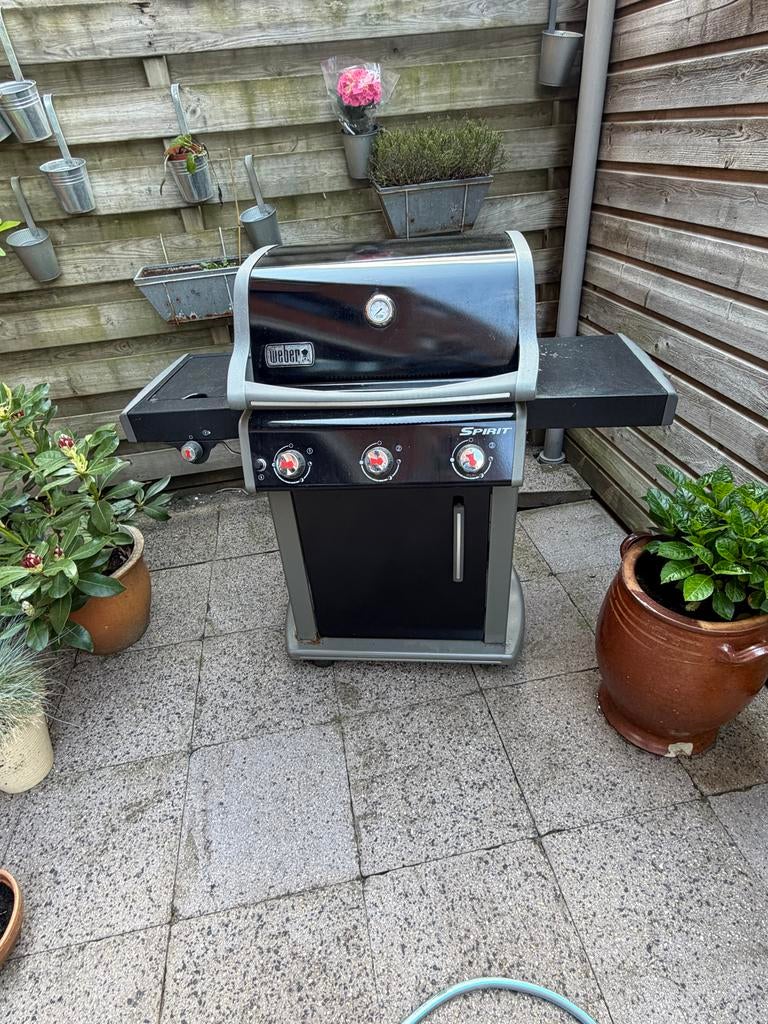 Weber Spirit gasbarbecue, Ophalen, Gebruikt
