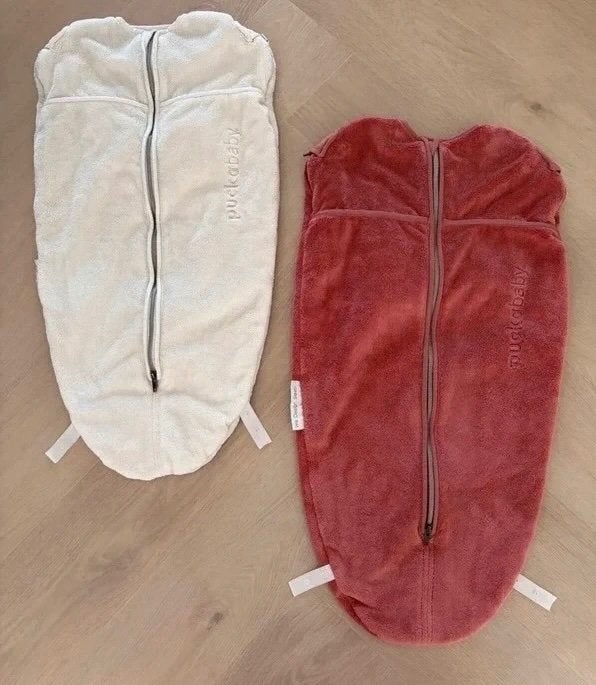 Puckababy teddy mini 3-6 mnd • set van 2, Ophalen of Verzenden, Gebruikt, Slaapzak, Puckababy