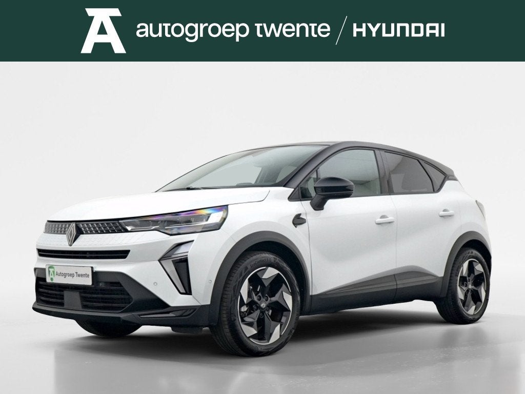 Renault Captur 1.8 E-tech Full Hybrid 160 Techno Adaptief |, Auto's, Dealer onderhouden, Stof, 4 cilinders, Wit