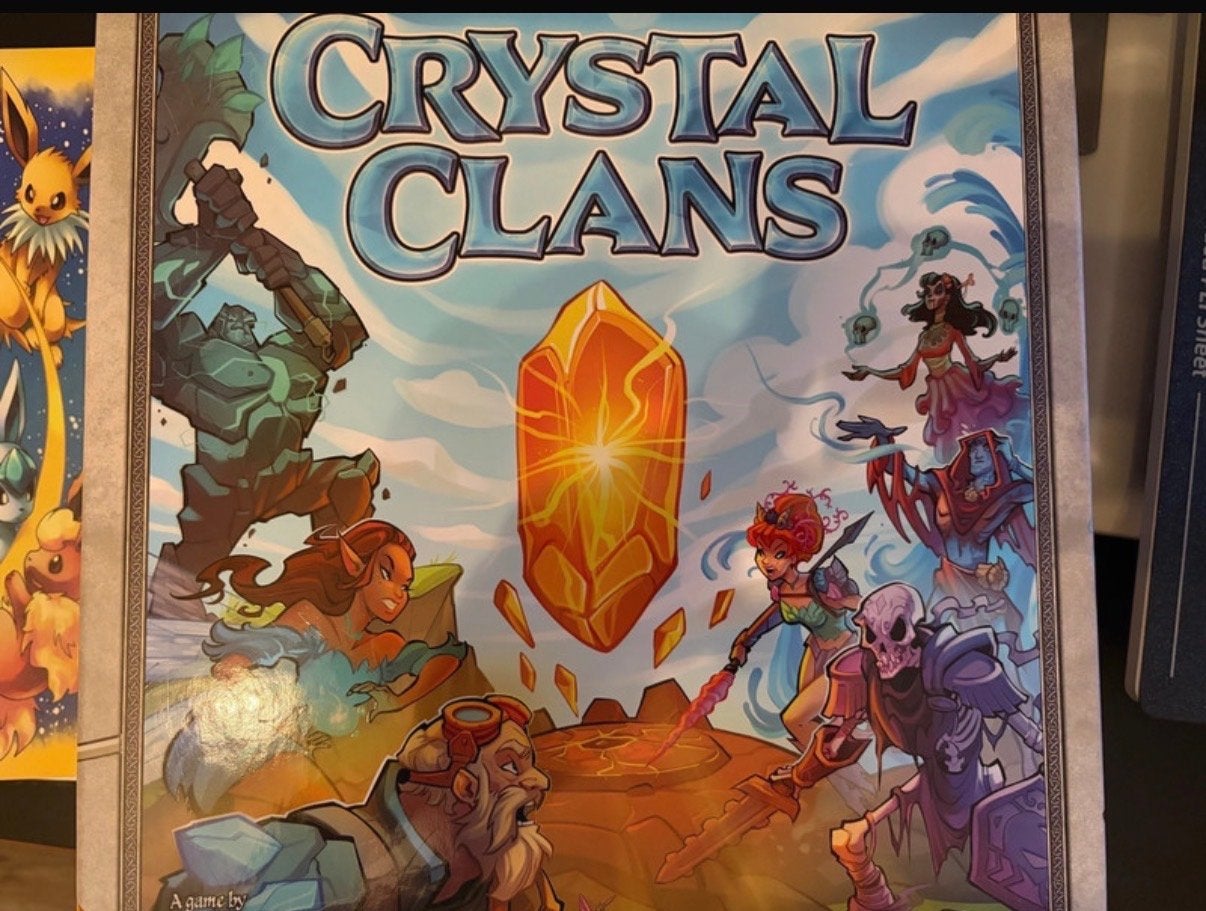 Crystal Clans Board Game - Strategisch Kaartspel, Een of twee spelers, Ophalen of Verzenden, Nieuw