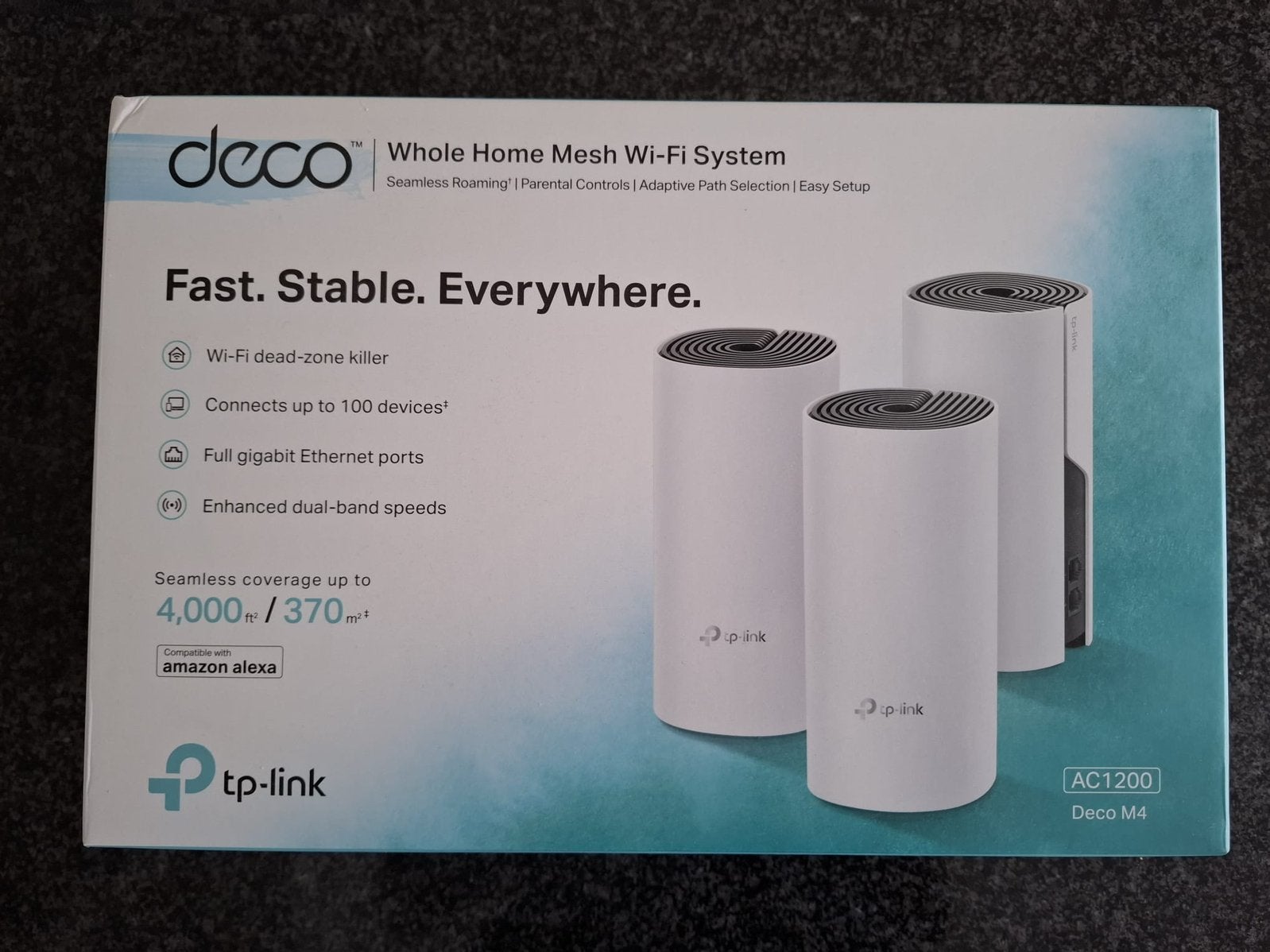 TP Link Deco M4 WiFi versterkers 3 pack, Ophalen, Zo goed als nieuw