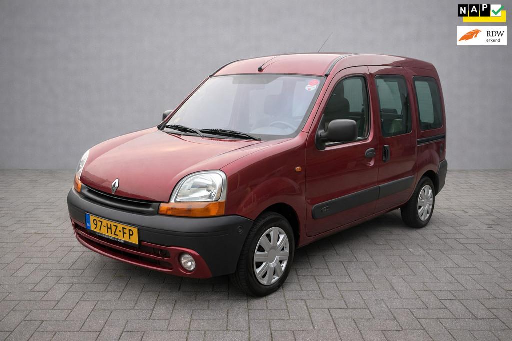 Renault Kangoo 1.6-16V Privilège Rolstoel auto Knielsysteem, Stof, 1165 kg, Origineel Nederlands, Bedrijf