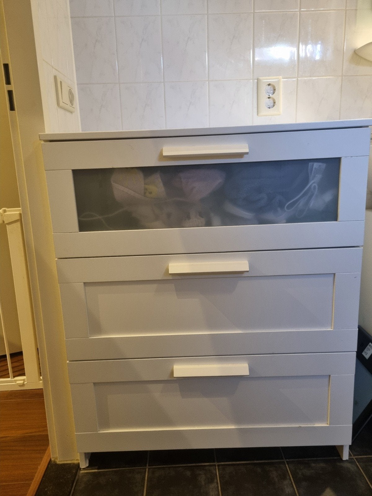 IKEA Aneboda ladekast wit - 80x100x40 cm, Ophalen, Gebruikt, 100 tot 150 cm, 50 tot 100 cm