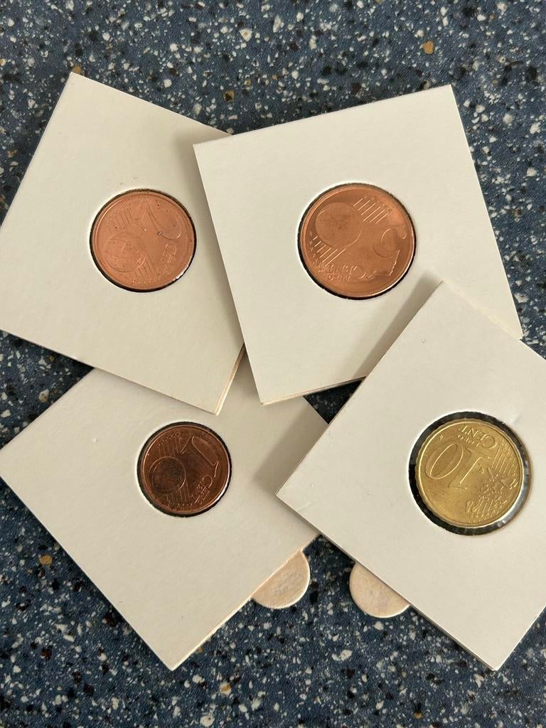 1-2-5 en 10 cent Finland, Postzegels en Munten, Munten | Europa | Euromunten, Ophalen of Verzenden