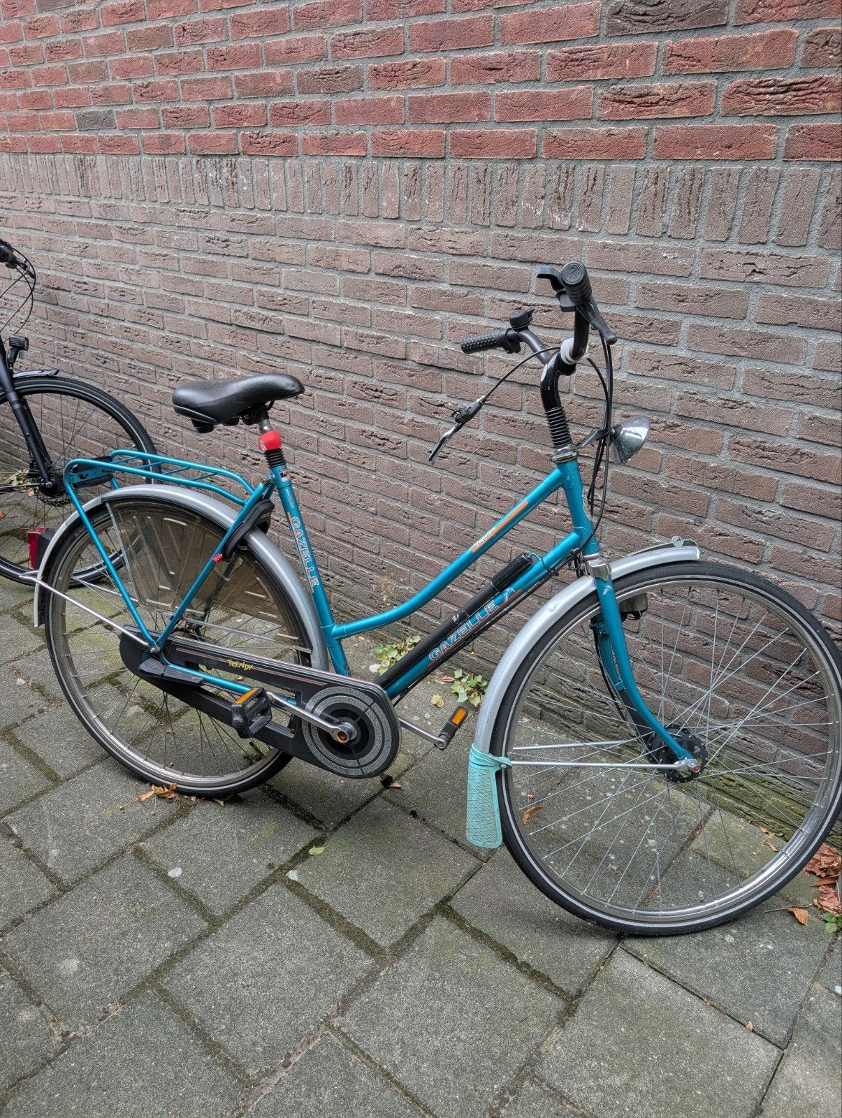 Gazelle Trendy damesfiets - Blauw/Zilver, Fietsen en Brommers, Fietsen | Dames | Damesfietsen, 50 tot 53 cm, Ophalen, Gebruikt