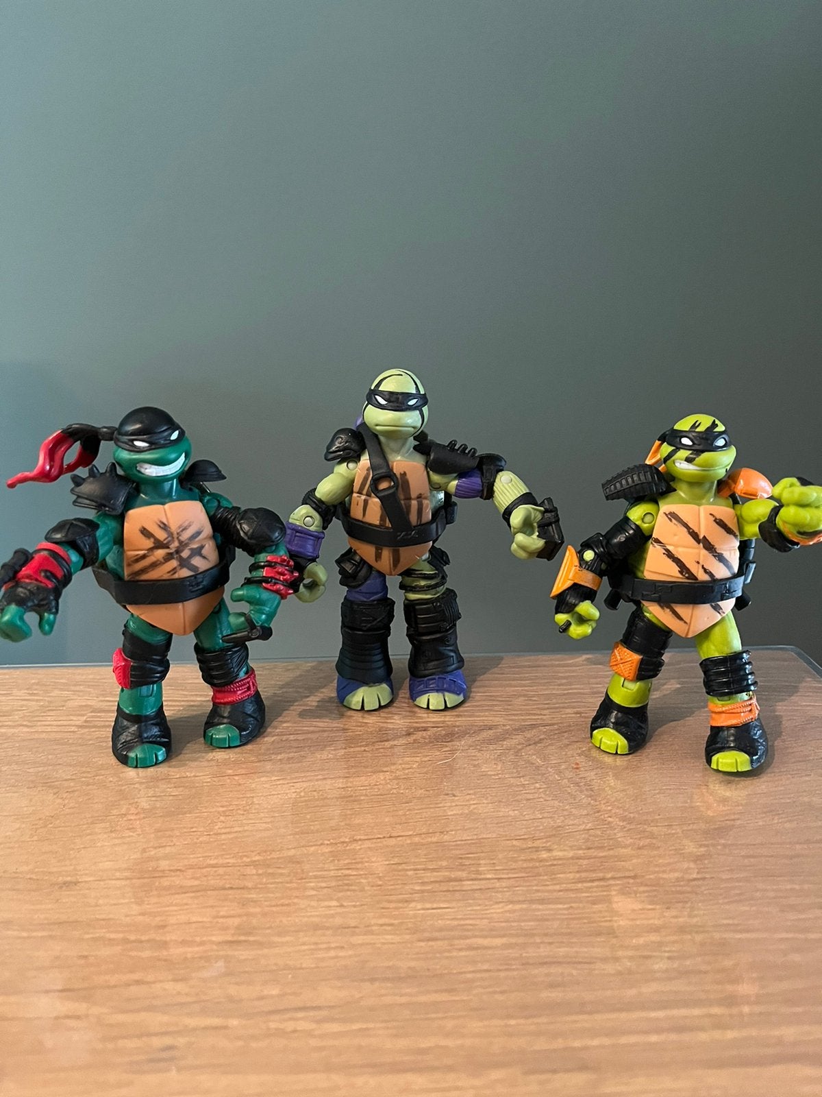 Mooie set Teenage Mutant Ninja Turtles, Ophalen of Verzenden, Zo goed als nieuw