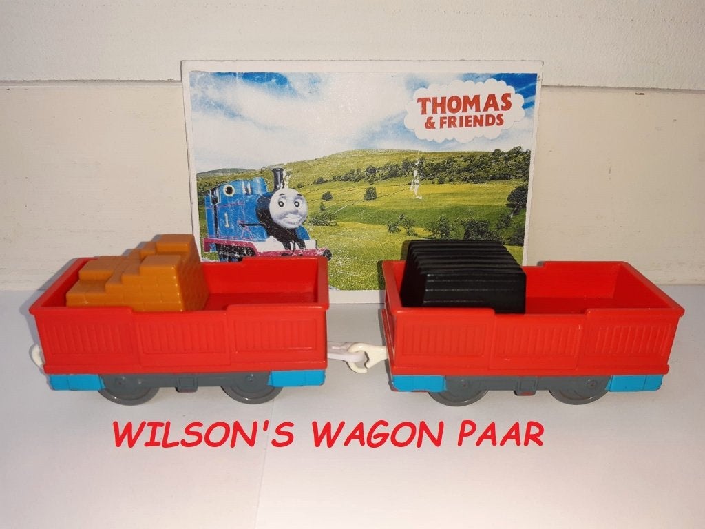 Trackmaster Chuggington Wilson's Wagonen Paar, Kinderen en Baby's, Speelgoed | Thomas de Trein, Ophalen of Verzenden, Zo goed als nieuw