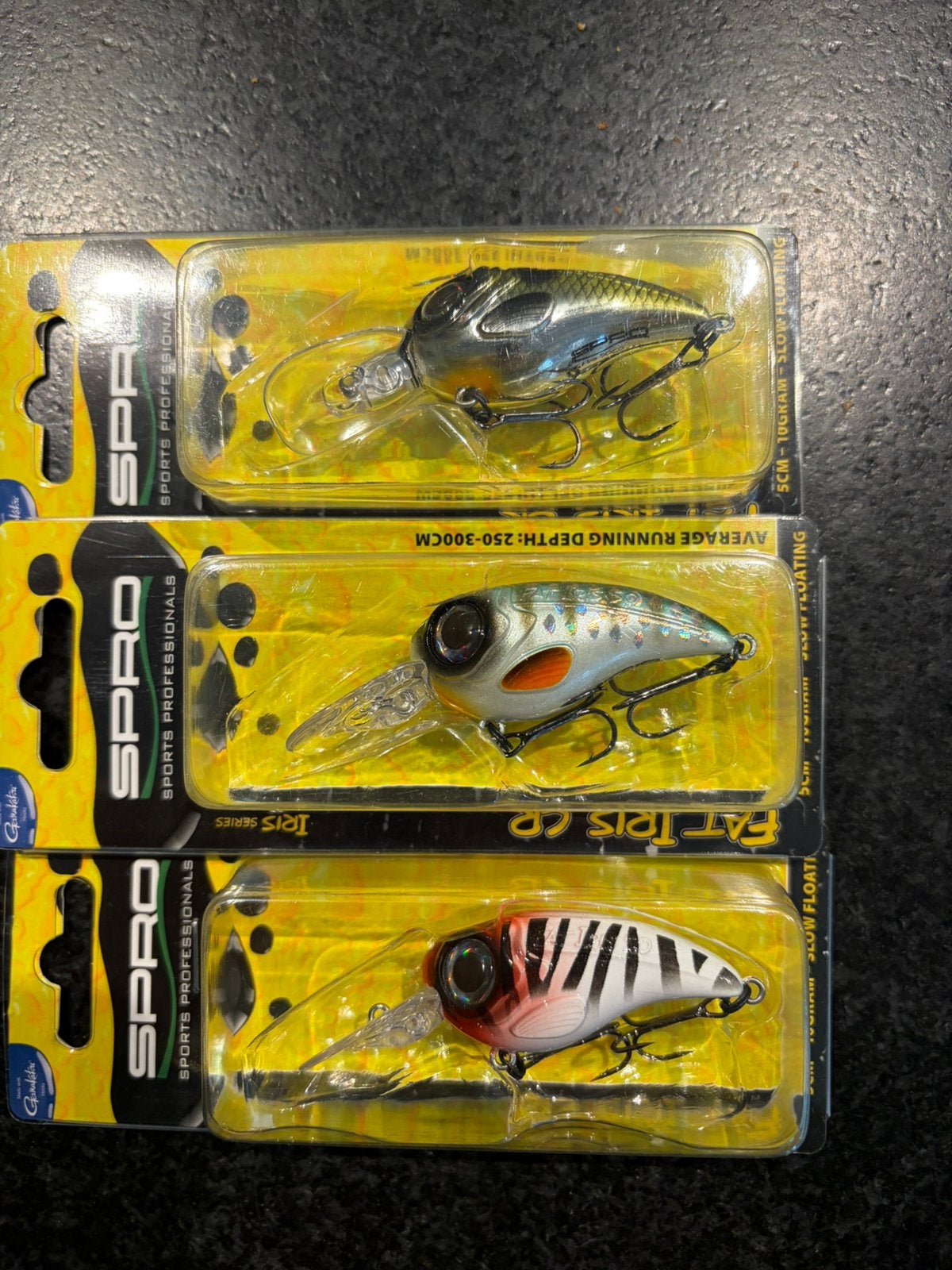 3x spro fat iris 50 cr, Ophalen of Verzenden, Nieuw, Overige typen