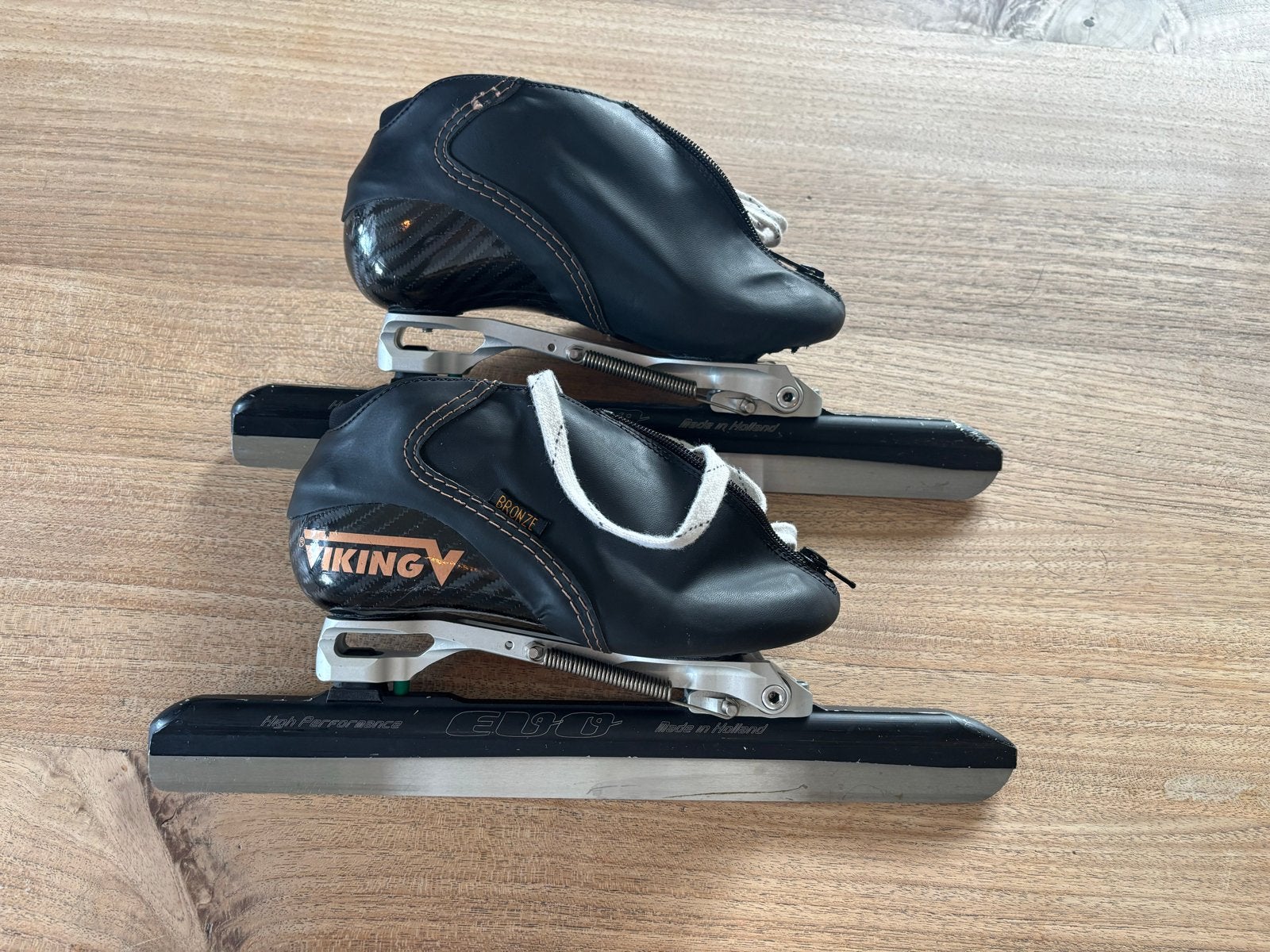 Viking Bronze klapschaatsen maat 33 - Zo goed als nieuw, Ophalen, Zo goed als nieuw, Noren, Viking