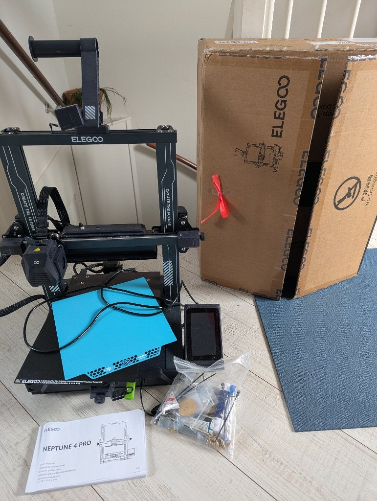 Elegoo Neptune 4 Pro 3D-printer – Zoekt een échte hobbyist, Computers en Software, 3D Printers, Ophalen, ELEGOO, Zo goed als nieuw