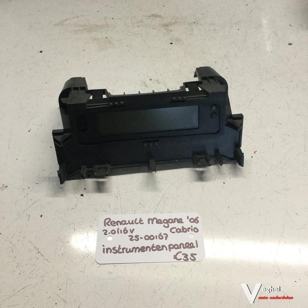 Renault Megane Cabrio 2.0 16v 2006 2500167   Instrumentenpan, Gebruikt, -, -, Ophalen of Verzenden