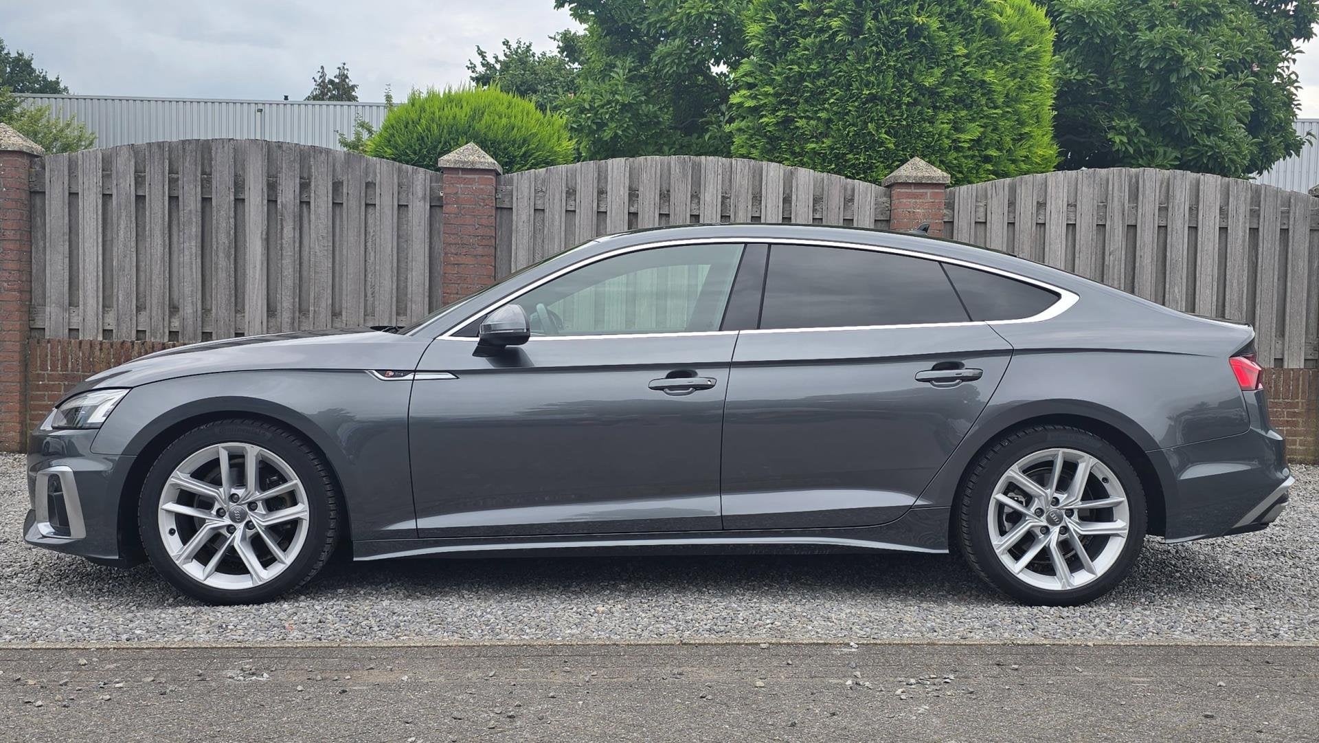 Audi A5 Sportback Audi A5 35 Tfsi 150pk Mhev S Tronic 2021 G, Auto's, Gebruikt, 4 cilinders, Leder en Stof, Origineel Nederlands