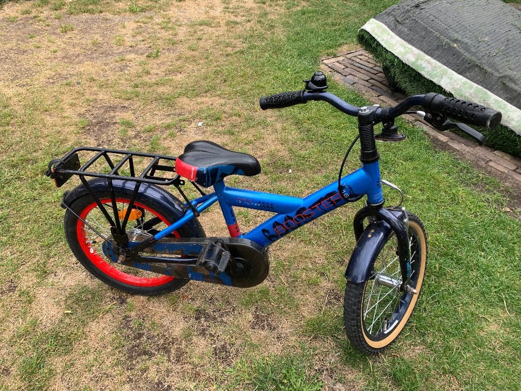 Jongensfiets 16 inch Loekie Booster, Ophalen, Gebruikt, 16 inch, Loekie Booster
