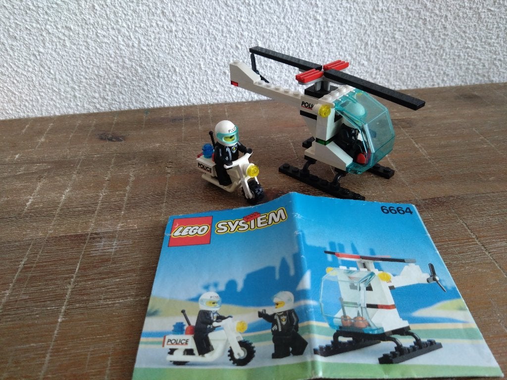 lego system politie 6664, Gebruikt, Overige thema's, Lego, Ophalen of Verzenden