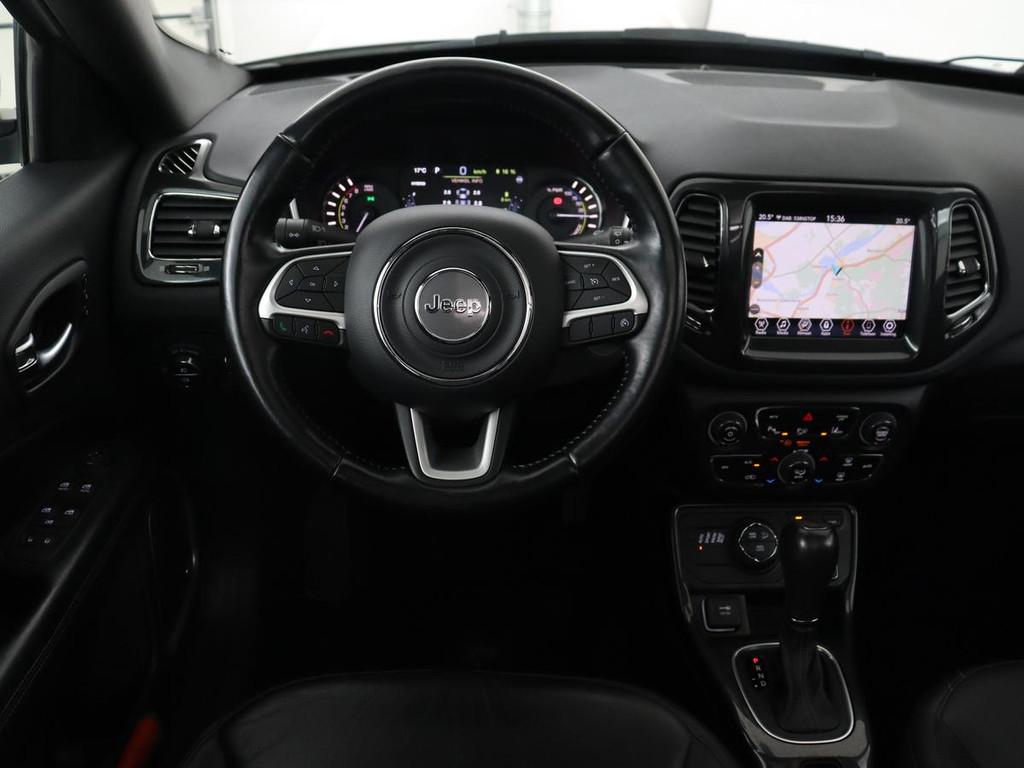 Jeep Compass 4xe 240 Plug-in Hybrid Electric S | Panoramadak, Auto's, Jeep, Automaat, Euro 6, 4 cilinders, Wit