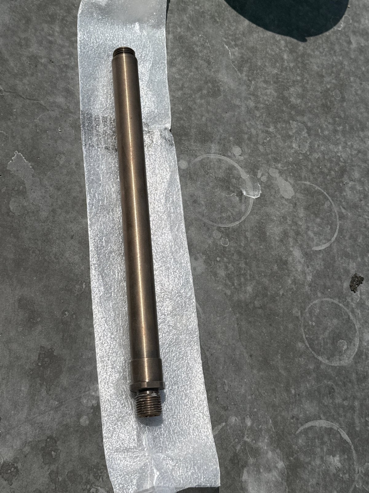 Hotbath Cobber plafondbuis rond 30cm verouderd messing, Doe-het-zelf en Verbouw, Sanitair, Ophalen of Verzenden, Nieuw, Koper