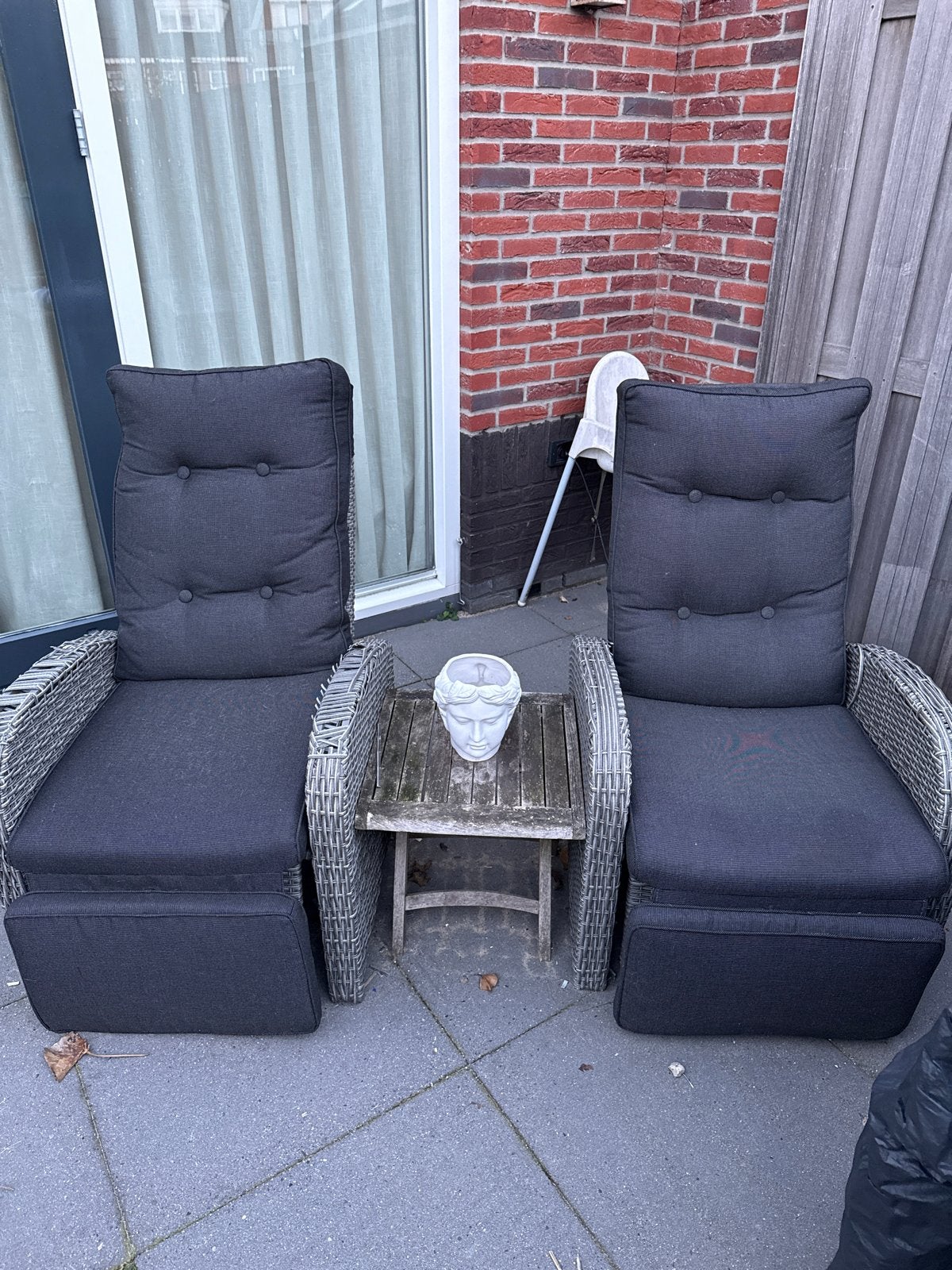 Kussens van stoelen STORD van Jysk (4 stuks), Tuin en Terras, Ophalen, Gebruikt