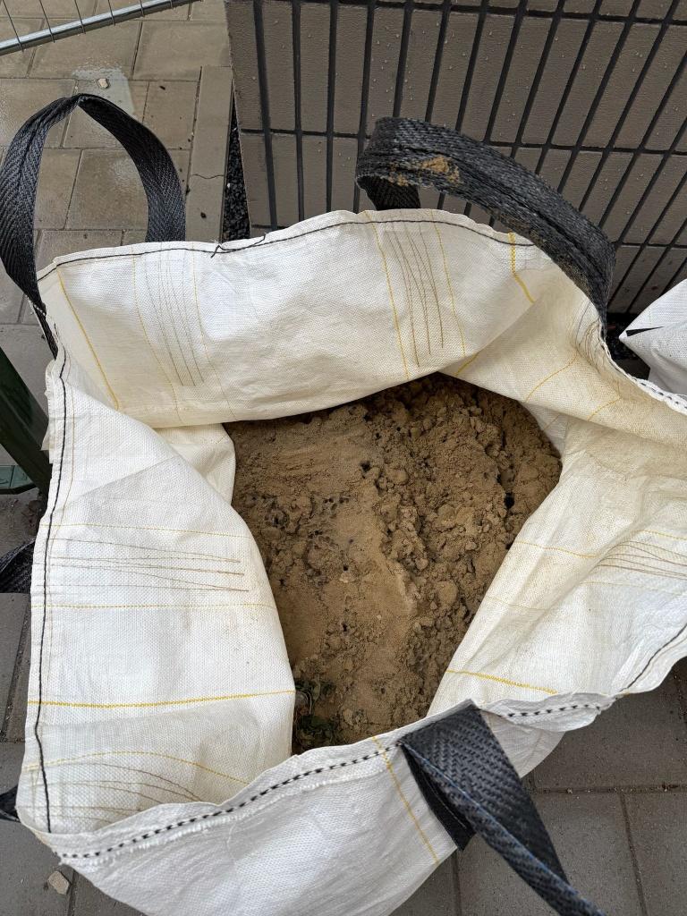Geel zand - gratis afhalen utrecht - +- 150kg, Ophalen, Ophoogzand