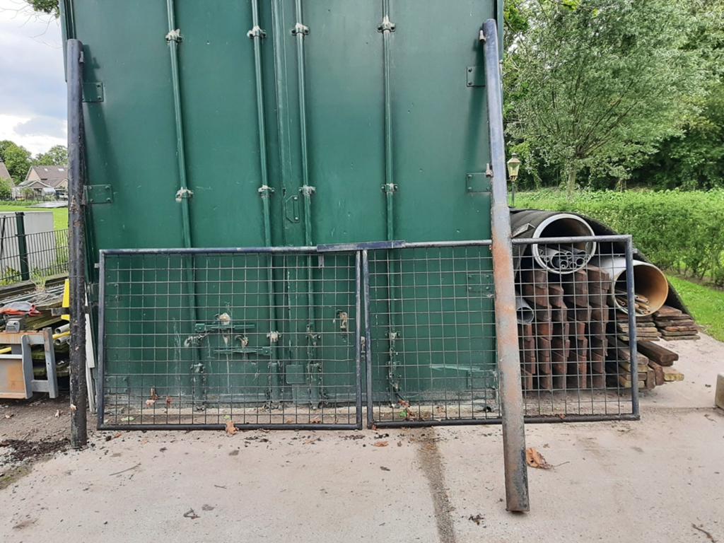 Dubbel hek 3 meter, Ophalen of Verzenden, 250 mm of meer