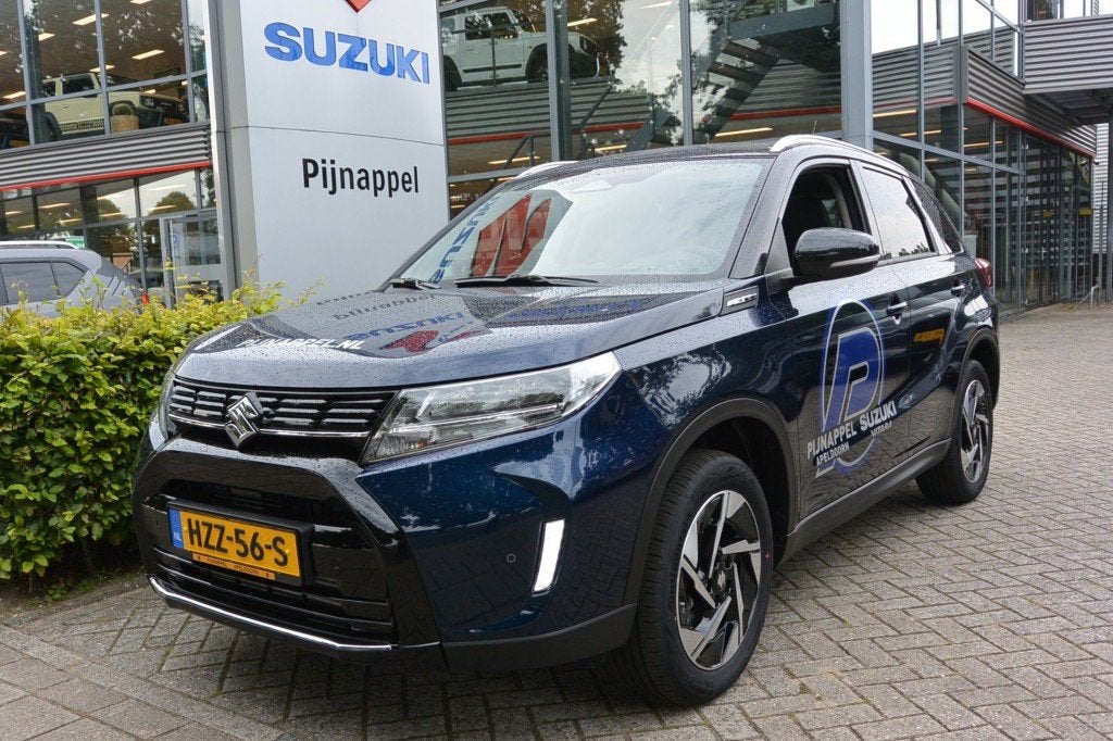 Suzuki VITARA 1.4 AUTOMAAT Turbo Boosterjet Style met panora, Auto's, Gebruikt, Huisgarantie, 4 cilinders, Blauw