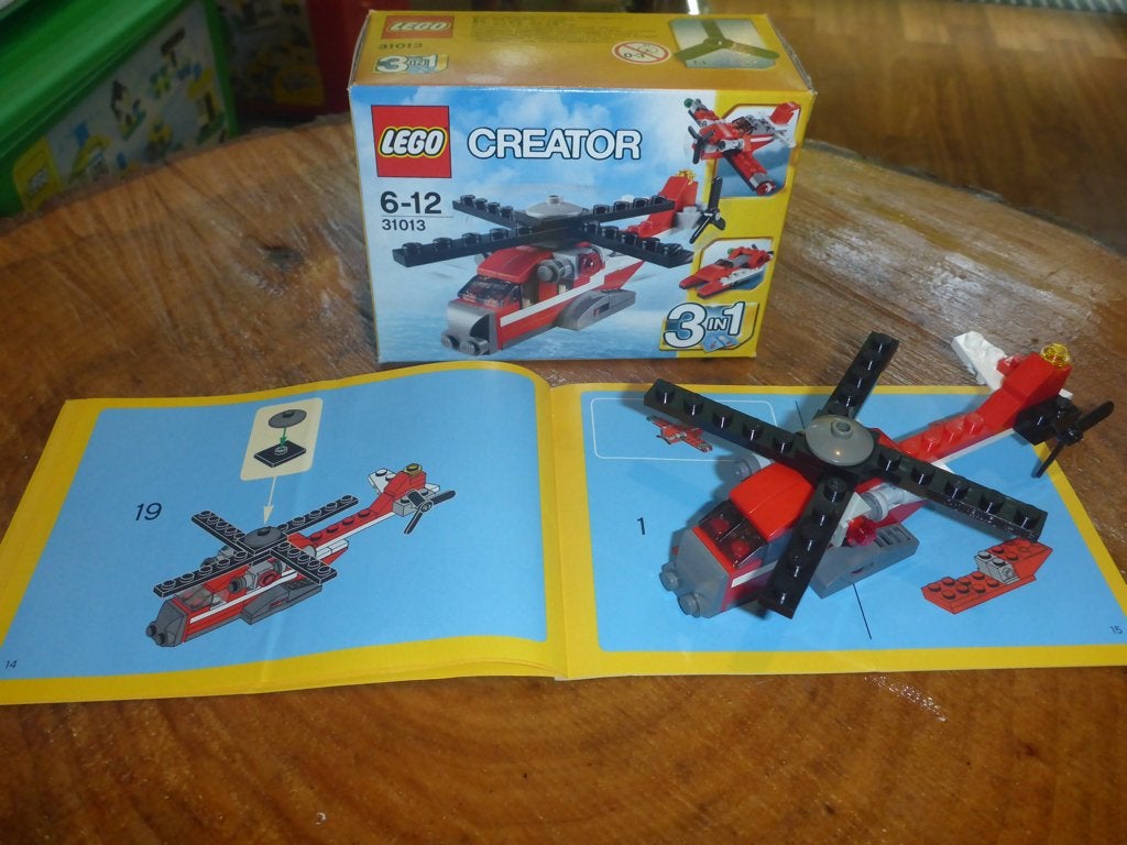 Lego 31013 Creator Red Thunder, Compleet, Lego, Ophalen of Verzenden, Zo goed als nieuw