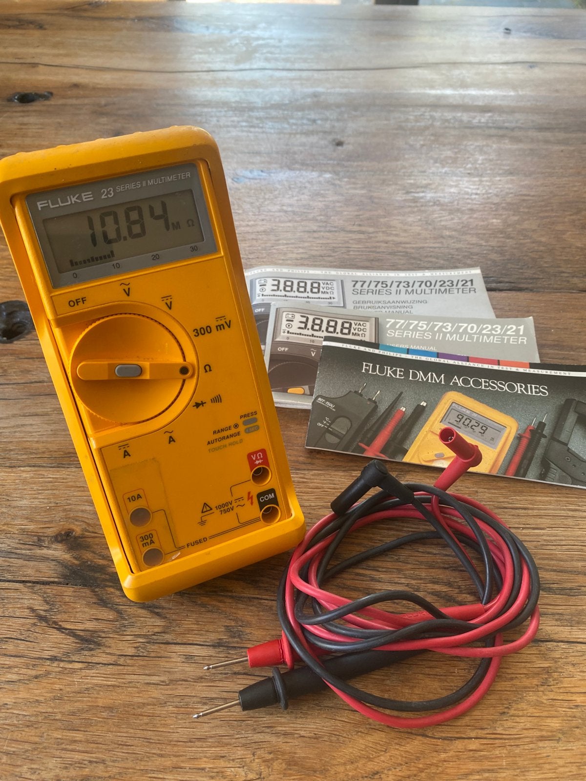 Fluke Multimeter 23 Series II, Ophalen of Verzenden, Gebruikt, Multimeter