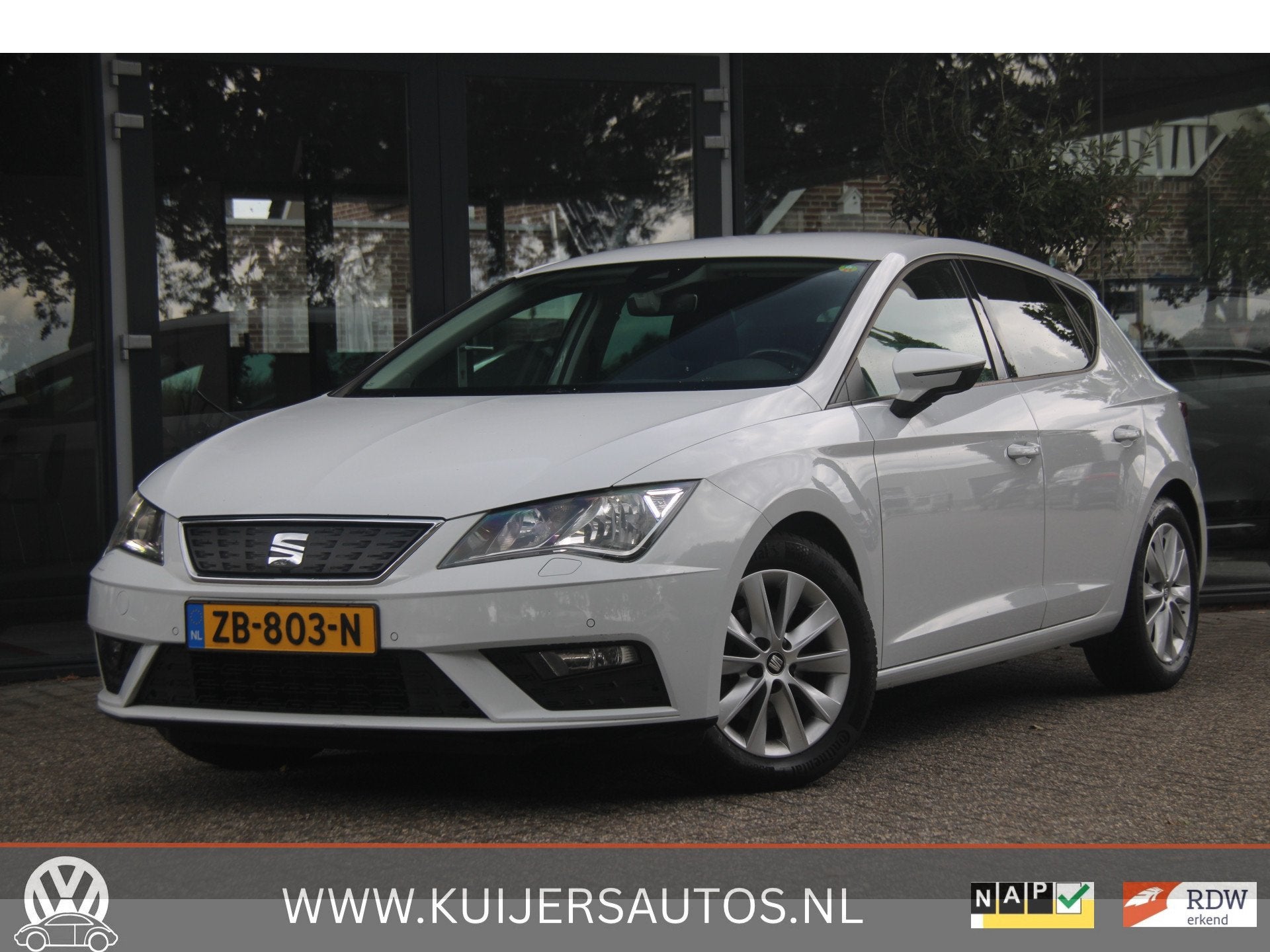 SEAT Leon 1.0 EcoTSI Style Business Intense | Carplay | Trek, Auto's, Seat, Leon, 116 pk, Origineel Nederlands, Bedrijf