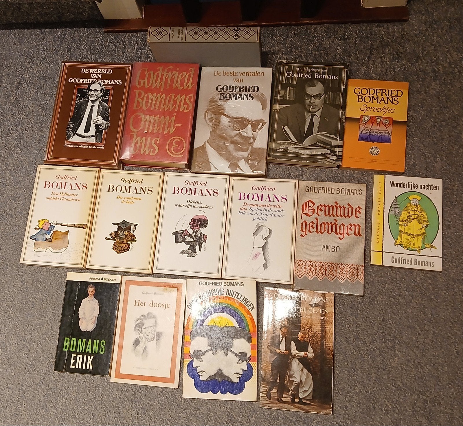 16 boeken Godfried Bomans, Boeken, Ophalen, Gelezen