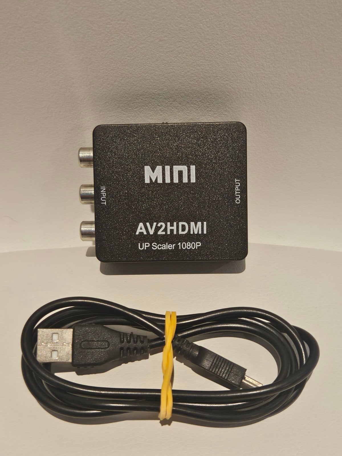 Mini AV2 HDMI Up Scaler 1080p, Ophalen of Verzenden, Zo goed als nieuw, Met 1 controller