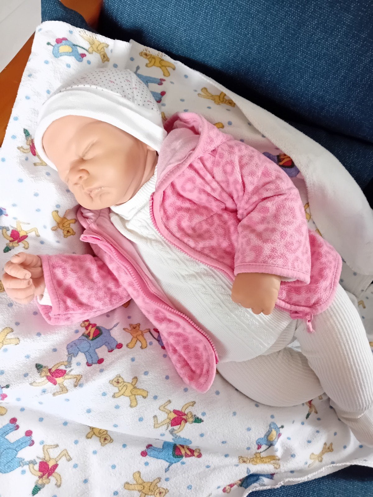Prachtige Reborn babypop., Verzamelen, Ophalen of Verzenden, Zo goed als nieuw, Pop