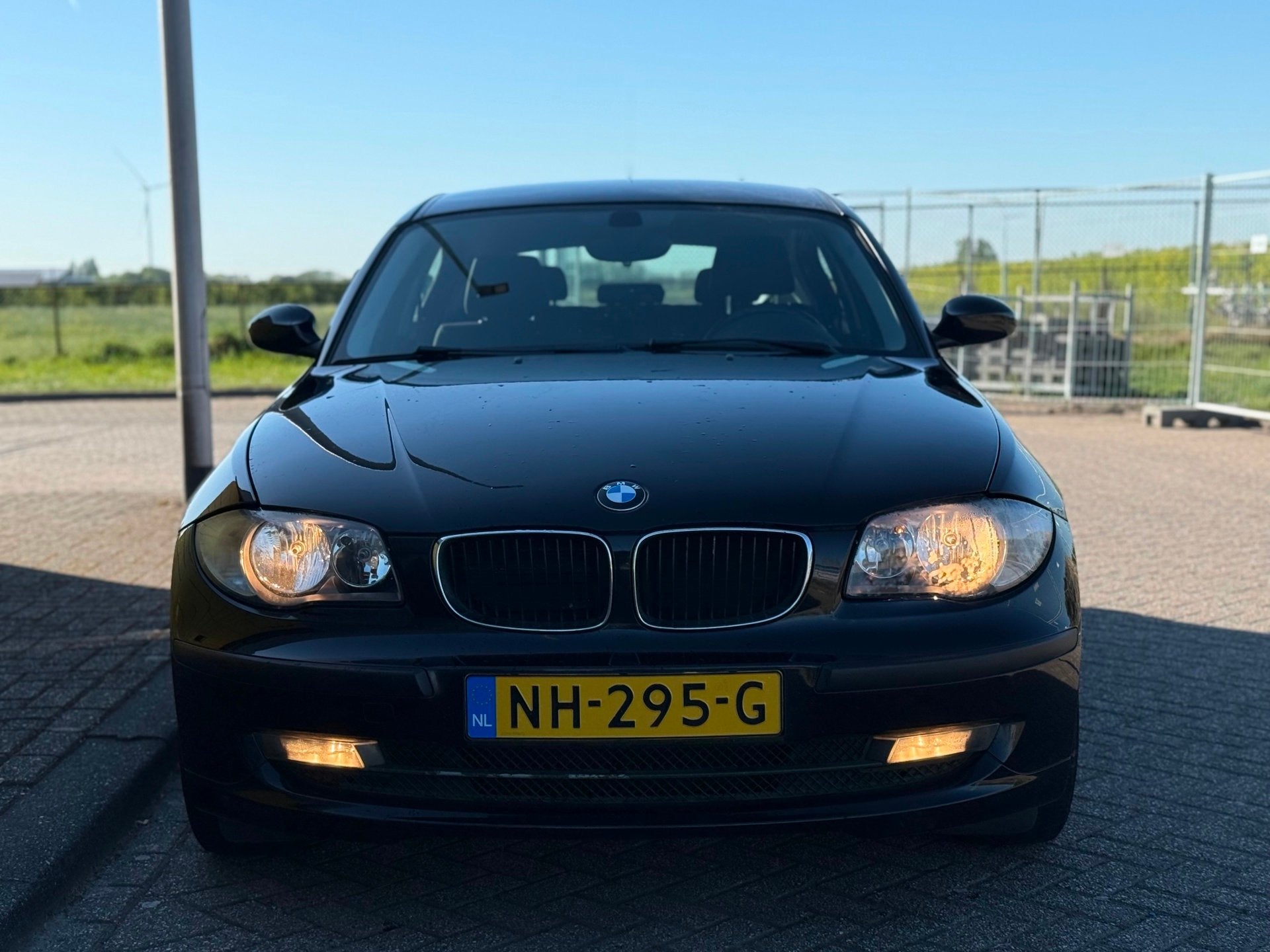 BMW 1-serie 116i Business Line Style Bj 2009 5Drs Airco, Auto's, 1-Serie, 4 cilinders, 1200 kg, Handgeschakeld