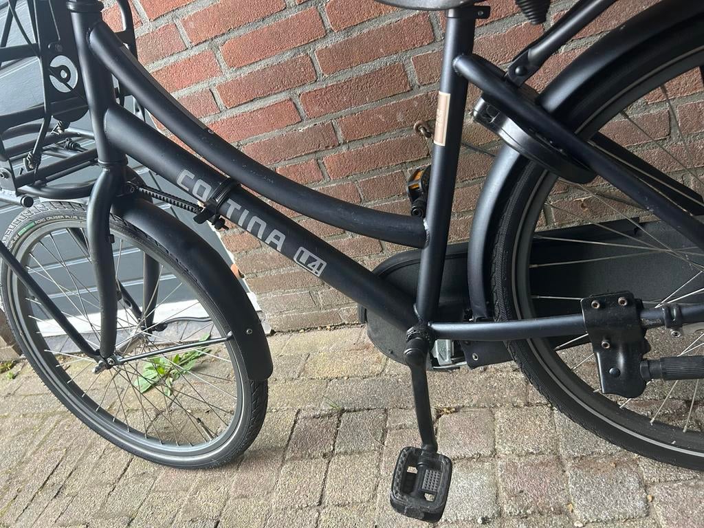Cortina U4 kinderfiets - Stevige en stijlvolle transportfiet, Ophalen, Gebruikt, 20 inch of meer