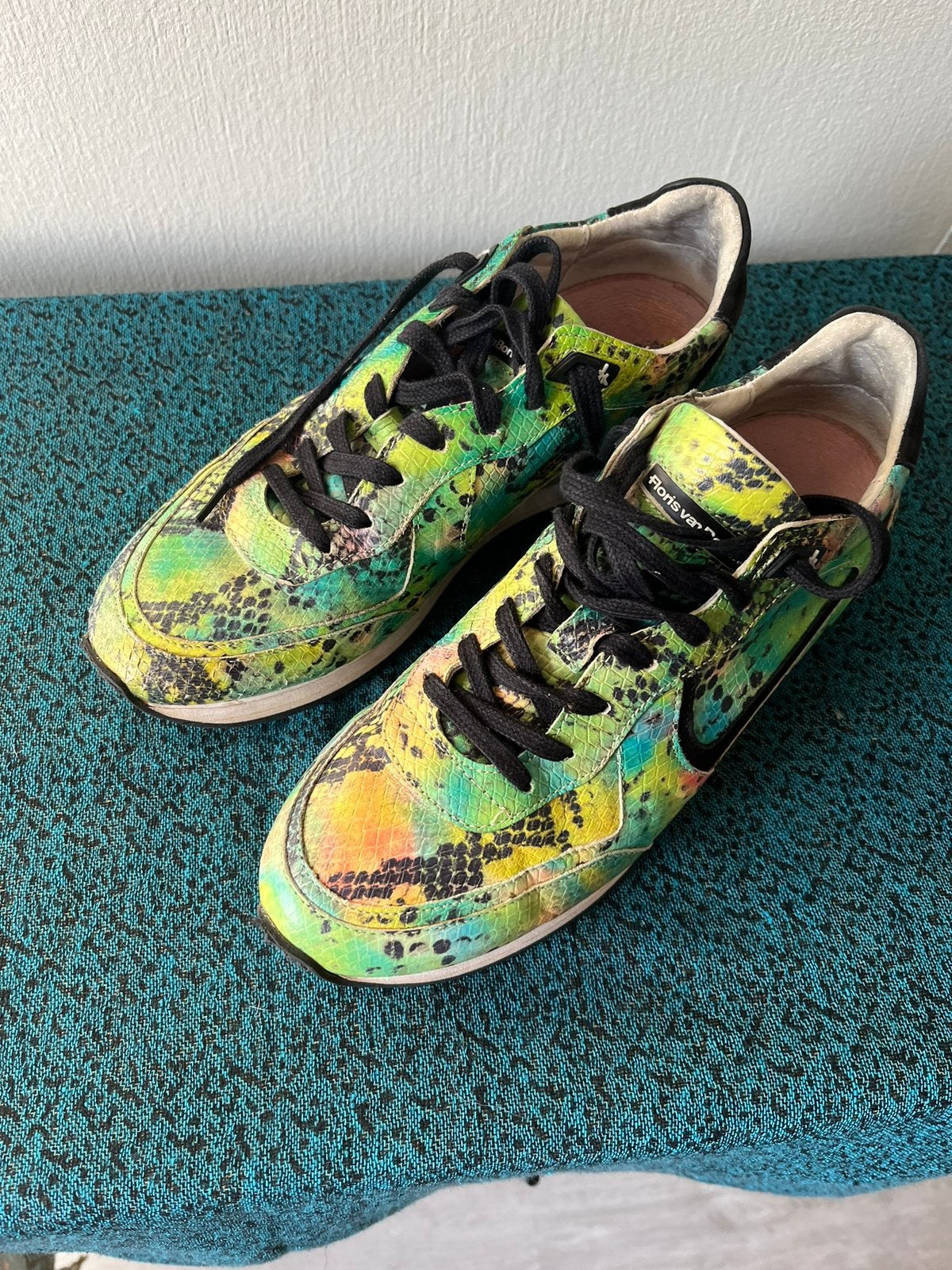 Floris van Bommel, vrijetijds gympen/sneakers maat 38, Overige kleuren, Ophalen of Verzenden, Sneakers of Gympen, Zo goed als nieuw