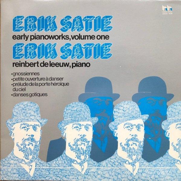 lp,Erik Satie, Reinbert de Leeuw – Early Piano Works, Volume, Kamermuziek, Modernisme tot heden, Ophalen of Verzenden, Zo goed als nieuw