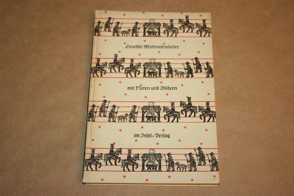 Deutsche Weihnachts Lieder — Kerstliederen met Noten, 1952, Ophalen of Verzenden, Gelezen, Artiest
