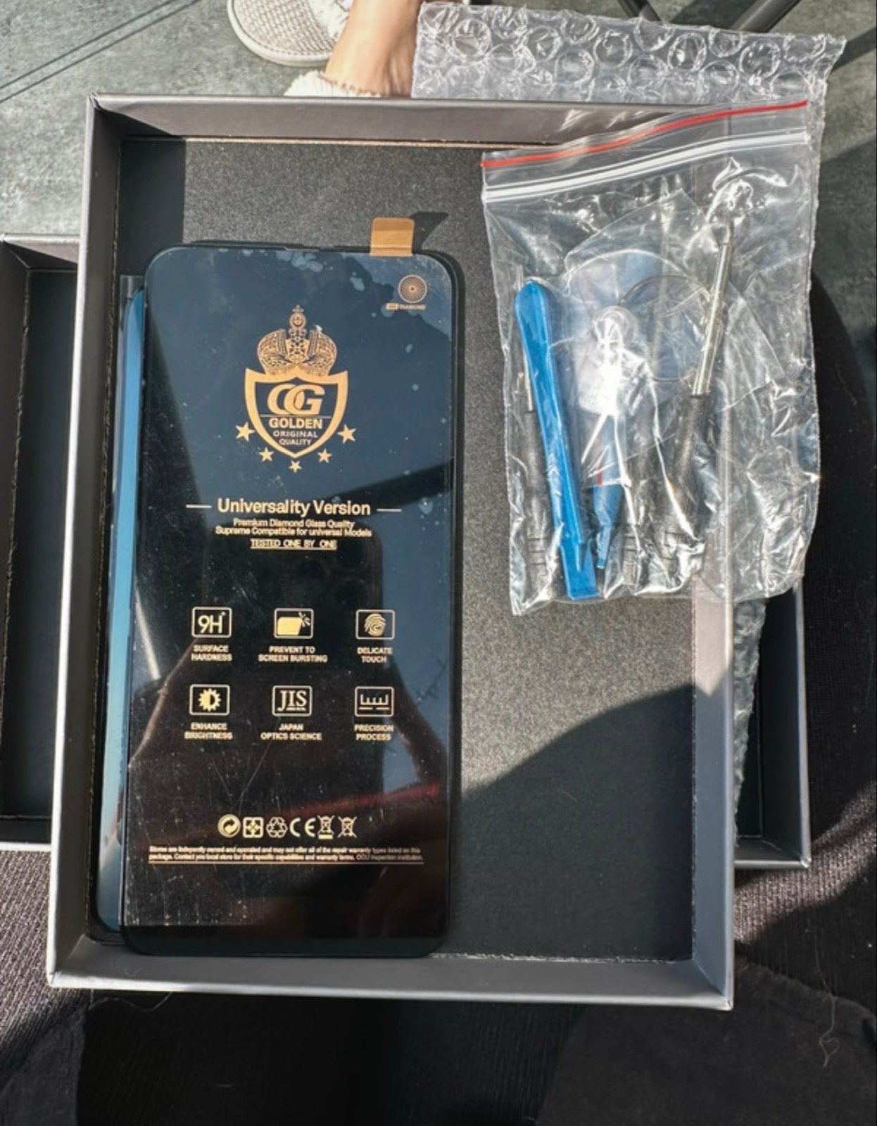Nieuw Samsung A70 Scherm met Gereedschap - Universele Versie, Ophalen of Verzenden, Nieuw, Overige typen, Samsung