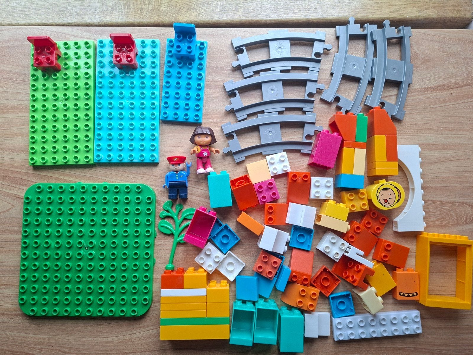 Bouwblokken grondplaten unico en megabloks, Ophalen of Verzenden, Gebruikt, Megabloks