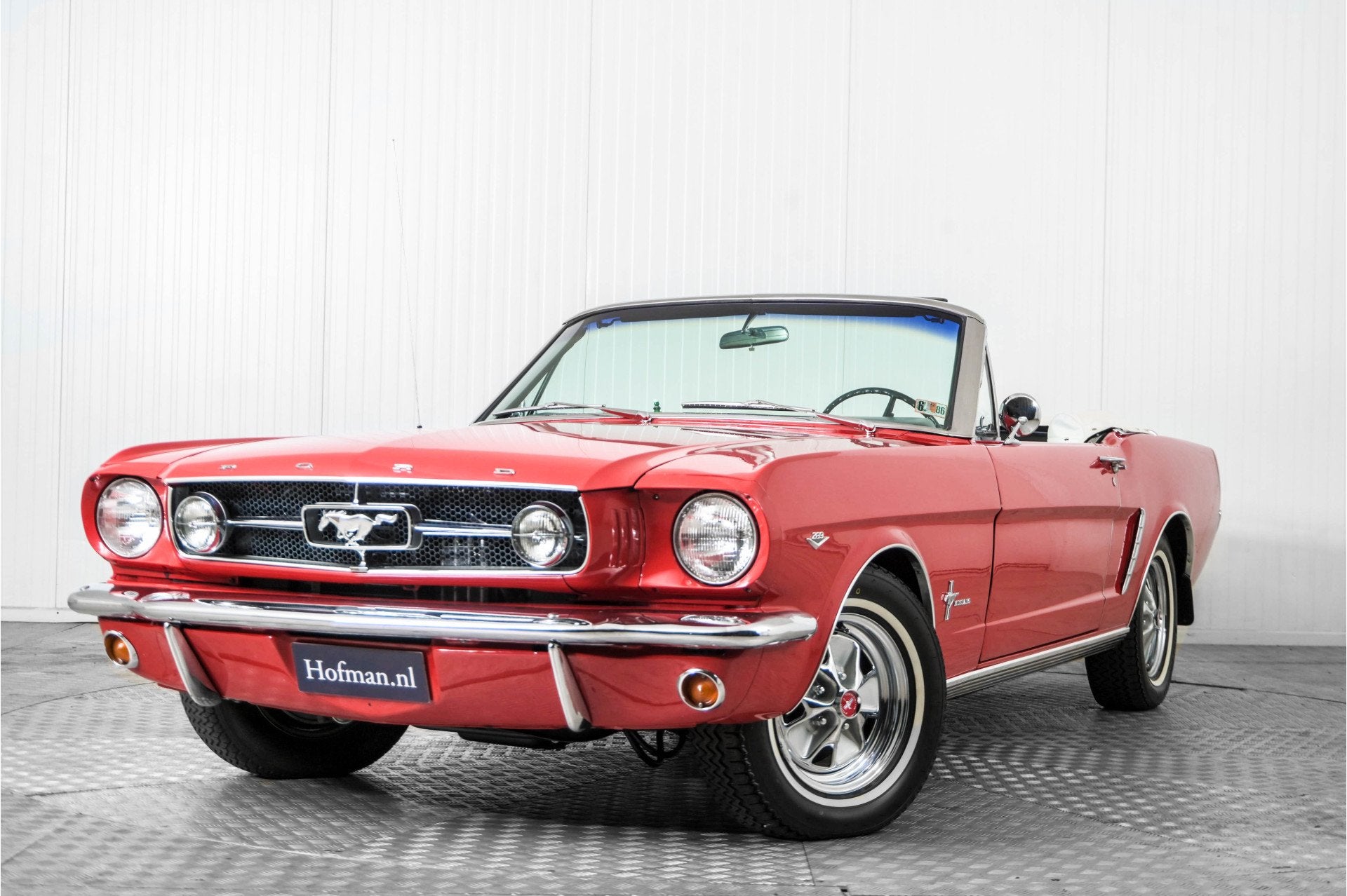 Ford Mustang cabrio 289 V8 automaat (bj 1966), Auto's, Automaat, Gebruikt, Overige carrosserieën, Bedrijf