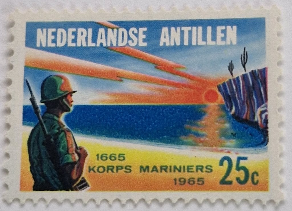 Nederlandse Antillen 1965 - nvph 368 - Korps Mariniers, Postzegels en Munten, Ophalen of Verzenden, Postfris