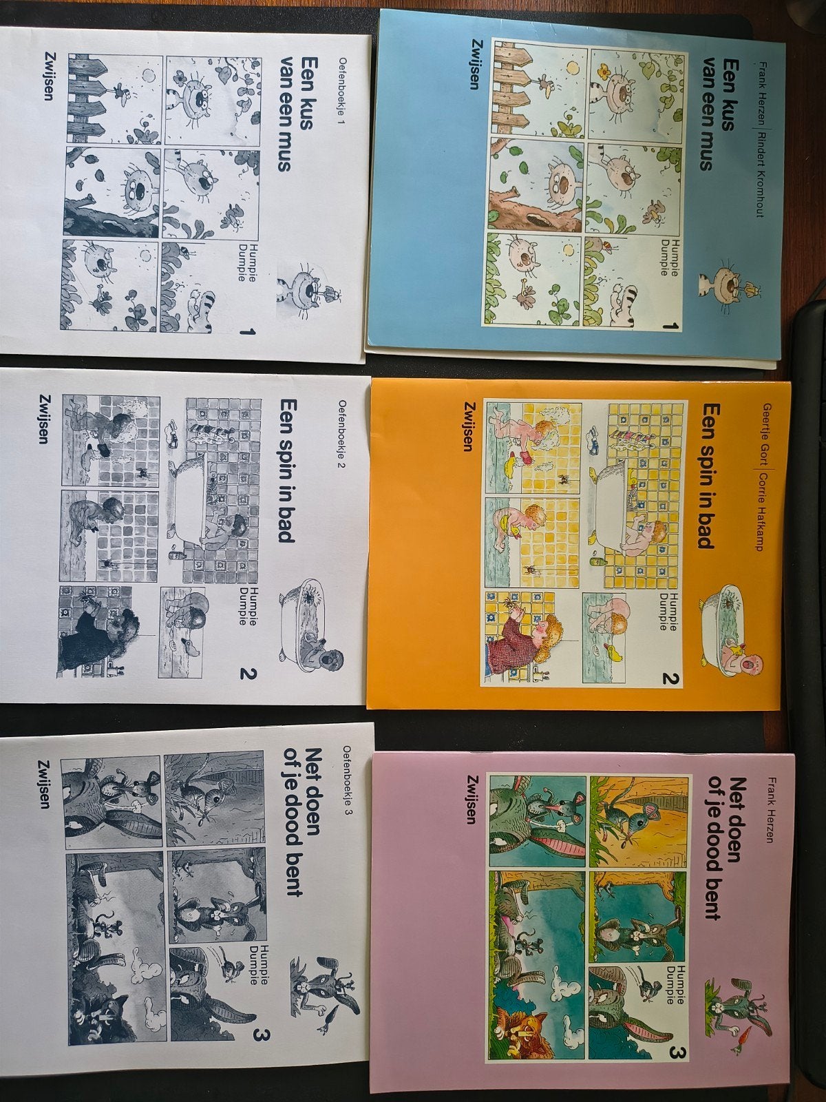 Zwijsen Humpie Dumpie Oefenboeken 1 t/m 6 - Als nieuw, Boeken, Ophalen of Verzenden, Zo goed als nieuw