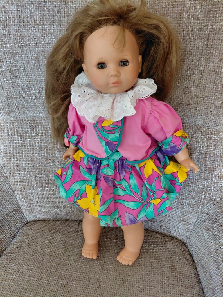 Prachtige sprekende pop uit 1994. (48cm), Kinderen en Baby's, Speelgoed | Poppen, Ophalen of Verzenden, Zo goed als nieuw