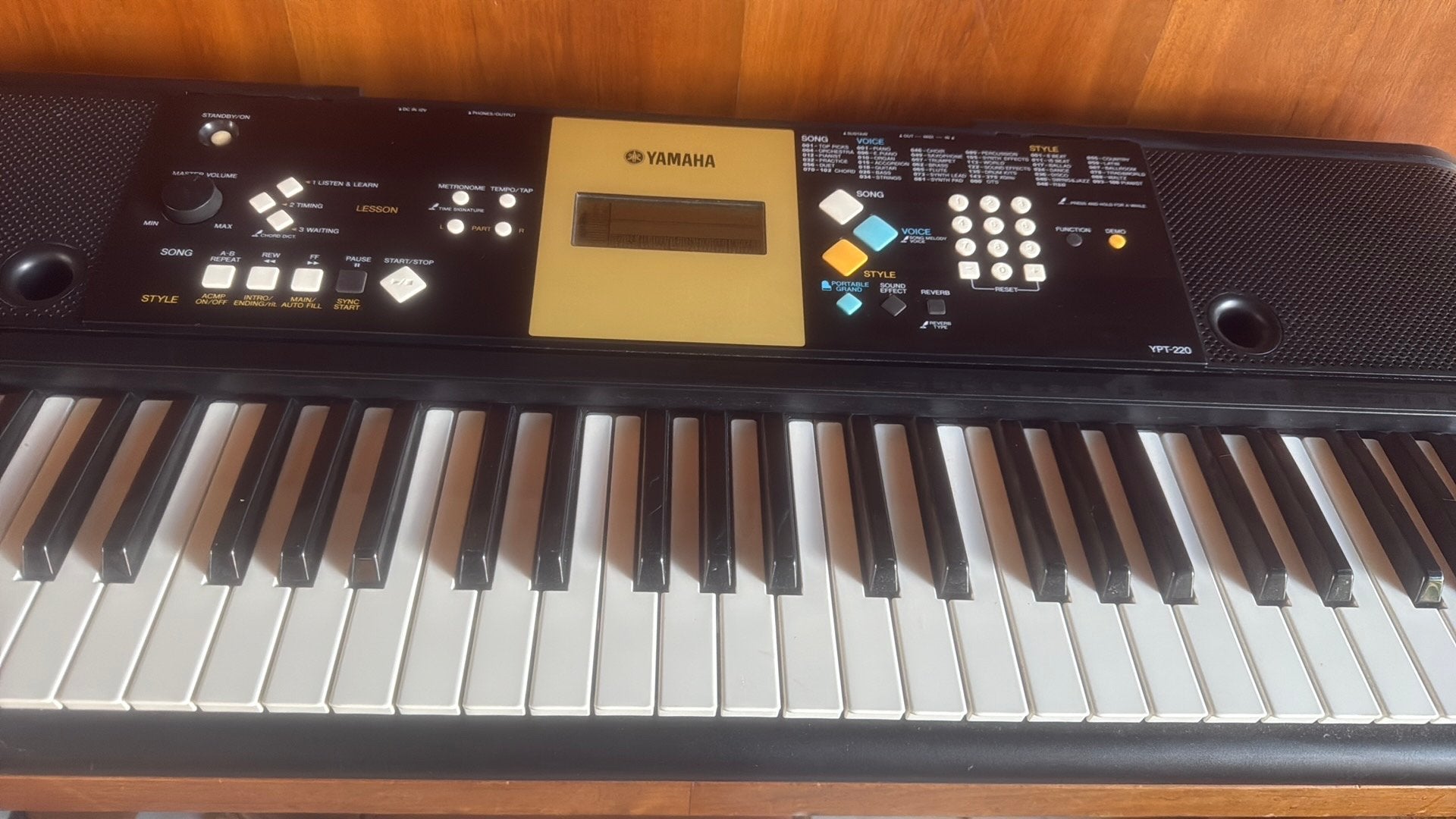 Yamaha keyboard YPT-220, Ophalen of Verzenden, Gebruikt, Yamaha