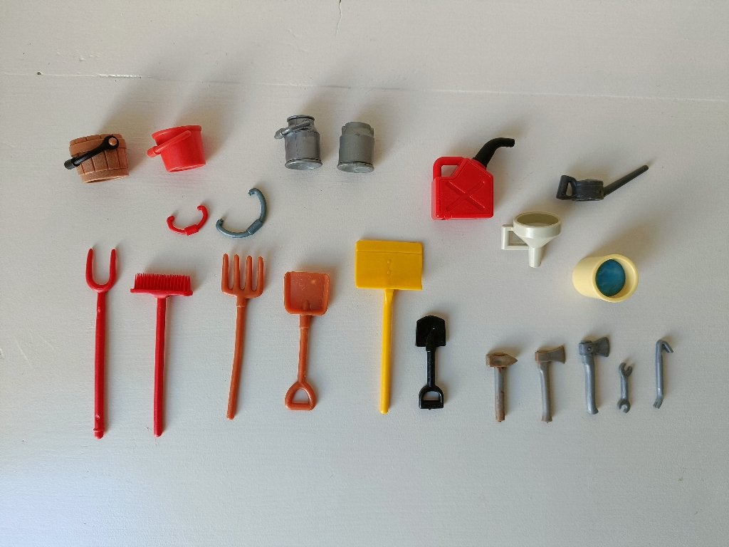 playmobil garage toebehoren per stuk, Ophalen of Verzenden, Gebruikt, City life, Losse onderdelen